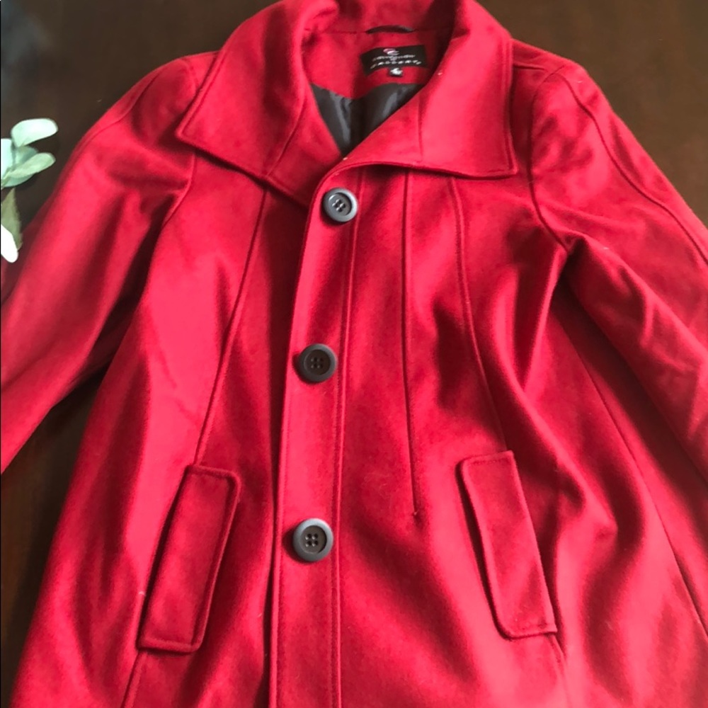 collection by gallery thick red winter coat